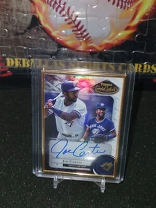 Joe Carter 2022 Topps Gold Label Framed Autographs FA-JC Toronto Bluejays - Picture 1 of 2