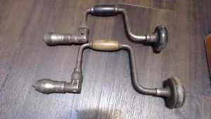 ANTIQUE Millers Falls & Goodell- Pratt HAND Tool CRANK BRACE BIT RATCHET DRILLS - Picture 1 of 4