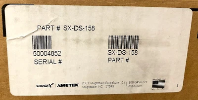 SurgeX SX-DS-158 Defender Series 8-outlet Power Conditioner Surge Suppressor - Image 1 of 3