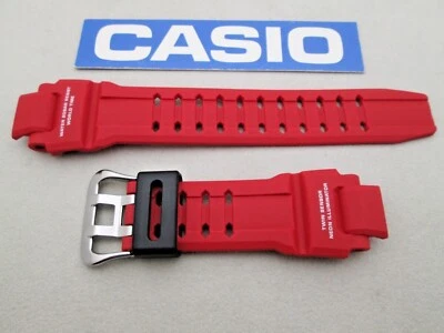 Подлинный красный резиновый ремешок для часов Casio G-Shock Sky Cockpit GA1000 GA-1000-4 - Изображение 1 из 4