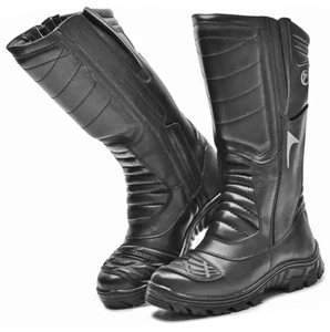 Hombres Táctico Ejército Combate Militar Botas Cuero Negro Seguridad Trabajo Motocicleta - Imagen 1 de 9