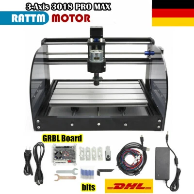【DE】3Axis 3018-Pro Max GRBL Laser CNC Wood Router Offline DIY Engraving Machine - Bild 1 von 4