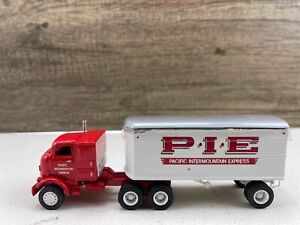 PIE Custom Promo Triples 1950's GMC Tractor Truck With Pup Trailer Set Lot