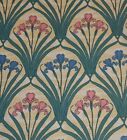 Irises ART NOUVEAU Fabric TIMELESS TREASURES Quilters Cotton BY THE YARD