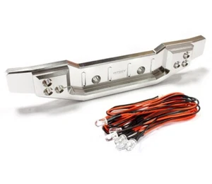 Integy Alu Tuning Rear Bumper mit LED Traxxas Summit E-Revo C25528SILVER - Bild 1 von 1