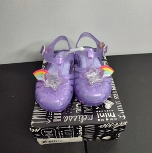 NWT Mini Melissa Possession II Mary Jane Jelly Flats size 7 toddler - Picture 1 of 2