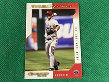 2003 Donruss Team Heroes Glossy #1 Adam Kennedy Anaheim Angels