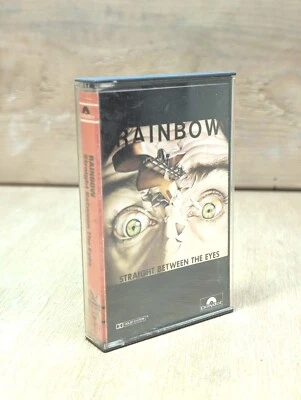 RAINBOW ~ Straight Between The Eyes ~ Original Polydor 1982 Cassette Tape Album - Image 1 of 4