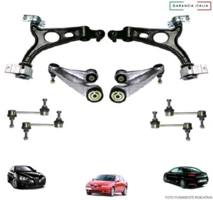 KIT BRACCI SUPERIORI E INFERIORI + BIELLETTE ALFA 147 156 GT - Imagen 1 de 1