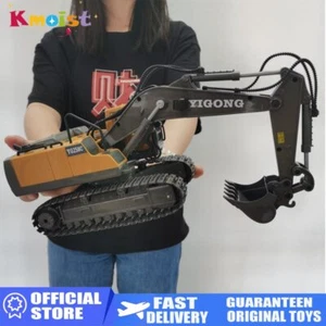 1:20 Excavator Dumper Car 2.4G Remote Control Engineering Vehicle Crawler Truck - Picture 1 of 15
