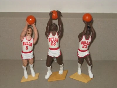 1988 Kenner Стартовый состав Командный Набор Chicago Bulls - Джордан, Пиппен, Пэкстон - Изображение 1 из 2