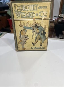 Antique 1908 1st Edition Dorothy And The Wizard In Oz Complete w/ 14 Plates - Imagen 1 de 24