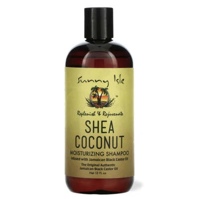 Sunny Isle Shea Coconut Moisturizing Shampoo Hydrating for Dry Curls 12 oz. - Image 1 of 4