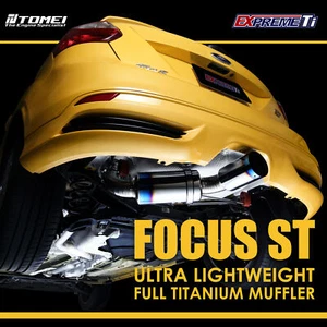 Tomei Expreme Titanium Muffler Kit for 2013-18 Focus ST - Picture 1 of 5