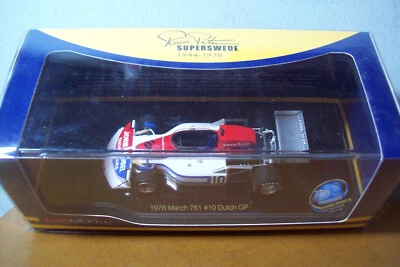 1/43 TRUESCALE TSM154329 MARCH 761 DUTCH GP 1976 #10 RONNIE PETERSON - Image 1 of 4