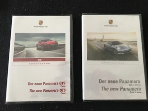 Porsche Panamera GTS & Turbo 2 DVD Set Filme & Gut zu wissen Prospekt 2010-2013 - Bild 1 von 5