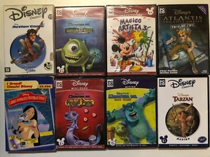 Lotto Disney Tarzan Madagascar Atlantis Monster & Co. Pixar Famiglia bambini - Imagen 1 de 1