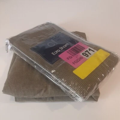 C&F Euro Shams Masculino Versátil 100% Algodón Foto 1 de 4