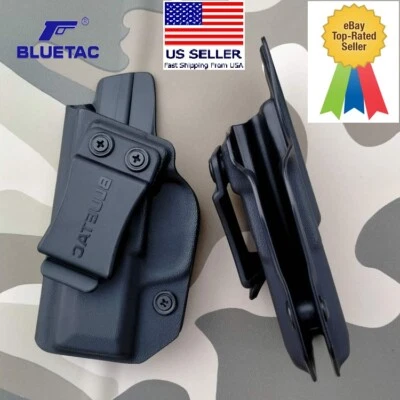 BlueTac IWB Kydex Holster for Glock, S&W, Hellcat, 1911 and More - Image 1 of 4