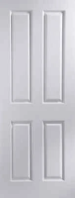 ✅ BRANDED Pre-Finished White Internal Solid Door 4Panel Design 914x1981 - Image 1 of 4