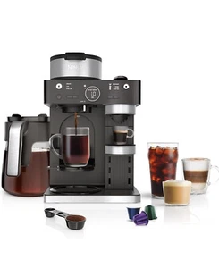 Ninja Expresso & Coffee Barista System Grounds & Nespresso Capsules - Picture 1 of 2