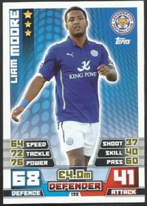 TOPPS MATCH ATTAX EXTRA 2014-15- #132-LEICESTER CITY-LIAM MOORE - Picture 1 of 1