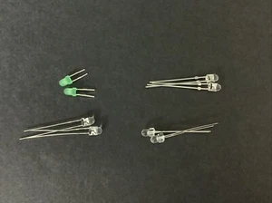 Nuevo 8 piezas Varios OEM T1 3mm Diodos LED ~ más de 1K mcd (colores verde, azul) - Imagen 1 de 2