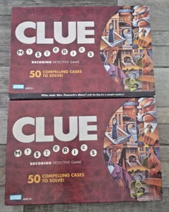 Clue Mysteries Decodifica Detective Gioco da Tavolo Parker Brothers 100% - Foto 1 di 8