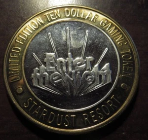 Stardust Casino Las Vegas, NV .999 Fine Silver Strike Token Round - Nevada - Picture 1 of 2