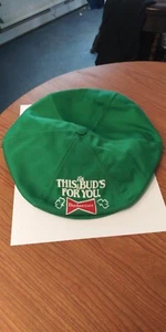 Budweiser hat, scally-flat cap rare - Picture 1 of 4