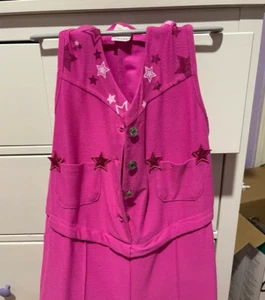 Barbie The Movie - Pink Western Barbie Costume Girls Size Medium - Picture 1 of 3