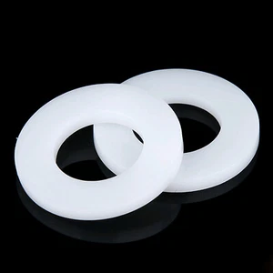 Unterlegscheiben DIN 125 Beilagscheiben U-Scheibe Kunststoff Polypropylen M2-M24 - Picture 1 of 62