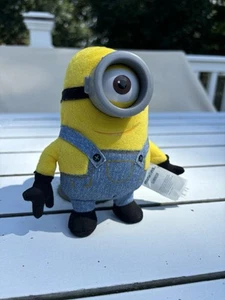 Despicable Me Stuart The Minion Stuffed Plush 6" Thinkaway Toys - Picture 1 of 4