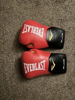 Everlast Elite Pro Style Boxing Gloves And Title Boots! - Image 1 of 2