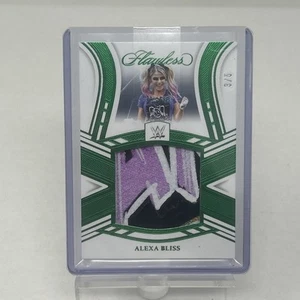 2024 Panini Flawless WWE Tag Mem Smaragd #JMABS ALEXA BLISS 3/5 - Bild 1 von 2