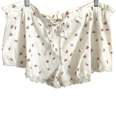 Pantalones Cortos para Dormir Pijama For Love & Lemons Medianos Floral Cottagecore Coqueta Foto 1 de 4