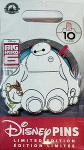 Disney Pin 2024 Baymax Mochi Big Hero 6 LE 2400 10th Anniv DIS Exclusive HTF - Picture 1 of 4