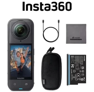 Insta360 X5 Standard Bundle Waterproof 360 Action Camera 8K 360 HDR Video - Photo 1/6