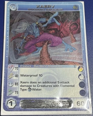 MP Chaotic Xaerv Monsoon Defender Turn of the Tide Foil Rare Overworld Max C & P - Image 1 of 3