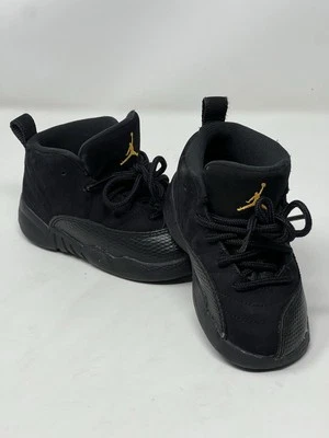 Jordan 12 Nike Retro TD Black Taxi - Toddler Size 8C - Excellent Mint Condition! - Image 1 of 4