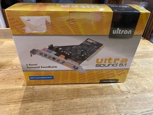 Ultron - Ultra Sound 5.1 Surround Soundkarte 6 Kanal mit GAMEPORT - Bild 1 von 2