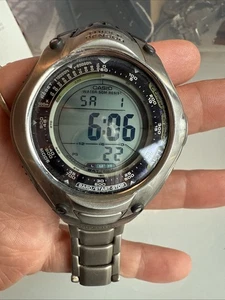 Casio Sportuhr PRG-70T Triple Sensor Titan Protrek Vintage Uhr - Bild 1 von 12