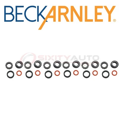 6 pc Beck Arnley Fuel Injector O-Ring for 2000-2011 Mitsubishi Eclipse - Air zc Foto 1 de 4