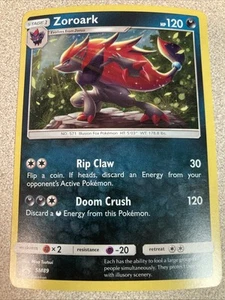 Vintage Holo Zoroark SM89 Sun&Moon Black Star Promo - Bild 1 von 2