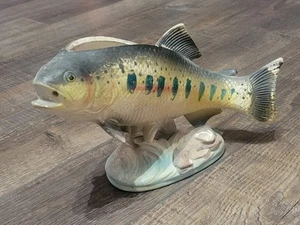 Vintage Keramik Fisch Übertopf signiert Narco E-1237 - Bild 1 von 11