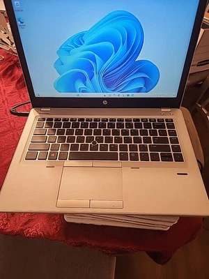  ELITEBOOK FOLIO 9470M  i5-3427U 1.80 GHZ + 8GB  500GB SATA + Charger Win 11 Pro - Image 1 of 4