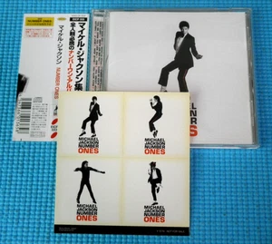 MICHAEL JACKSON CD Number Ones No,1 w/Mini Sticker 2003 OOP Japan OBI EICP-333 - Picture 1 of 3