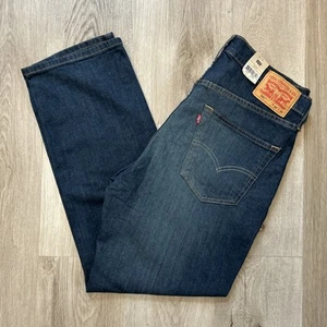 Levis 541 Athletic Taper Herren 34x30 Jeans Blau Dark Wash Stretch Denim Hose Neu mit Etikett - Bild 1 von 10