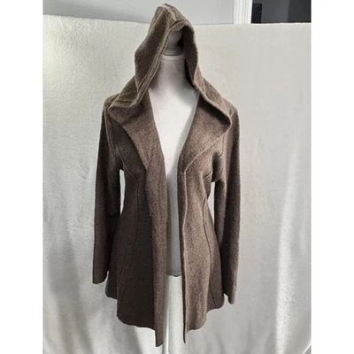 Anthropologie ROSIE NEIRA Mujeres Suéter de Lana Cinturón Capucha Talla M Marrón 48-4 Foto 1 de 4