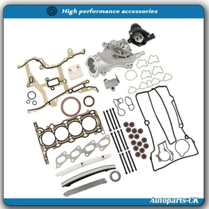 Kit de cadena de distribución pernos de junta de culata para Chevrolet Sonic Cruze Buick 11-15 1,4 L L4 - Imagen 1 de 12